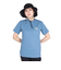 UV カット 吸汗速乾 4Way ストレッチ ワイハイカー ショートスリーブ Tシャツ RE24SUK5620011 BLU