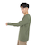 POLEWARDS（POLEWARDS）長袖Tシャツ ロンT DRY COMFORT PW2RJB02 OLV オリーブ ストレッチ 吸汗速乾 軽量