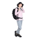 POLEWARDS（POLEWARDS）長袖Tシャツ ロンT DRY COMFORT ロングスリーブ Tシャツ PW2RHB09 SPNK ピンク
