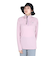 POLEWARDS（POLEWARDS）長袖 DRY COMFORT ハーフジップ Tシャツ PW2RHB10 SPNK ピンク 吸汗速乾 ストレッチ