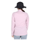 POLEWARDS（POLEWARDS）長袖 DRY COMFORT ハーフジップ Tシャツ PW2RHB10 SPNK ピンク 吸汗速乾 ストレッチ