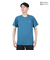 POLEWARDS（POLEWARDS）半袖Tシャツ DRY COMFORT PW2RJA01 MBLU マリンブルー 軽量 ストレッチ ラグランスリーブ