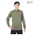 POLEWARDS（POLEWARDS）長袖Tシャツ ロンT DRY COMFORT ハーフジップTシャツ PW2RJB03 OLV オリーブ 吸汗速乾 スト…