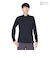 マーモット（Marmot）接触冷感 ストレッチ 長袖Tシャツ ロンT クライムスキン ハーフジップ ロングスリーブシャツ TSSMC418-BLK 速乾