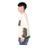 クリフメイヤー（KRIFF MAYER）モチノビ デザイン クルーネック 長袖Tシャツ 2417815:9:NATURAL
