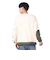 クリフメイヤー（KRIFF MAYER）モチノビ デザイン クルーネック 長袖Tシャツ 2417815:9:NATURAL