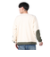 クリフメイヤー（KRIFF MAYER）モチノビ デザイン クルーネック 長袖Tシャツ 2417815:9:NATURAL