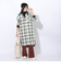 クリフメイヤー（KRIFF MAYER）ビエラ チェック シャツワンピース 2413504L 9 NATURAL