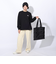 クリフメイヤー（KRIFF MAYER）ロゴプリントロンT 長袖Tシャツ 2417828L 19 BLACK