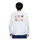 チャムス（CHUMS）インスタントカメラポケット ブラッシュド 長袖Tシャツ CH01-2451-W001