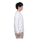 チャムス（CHUMS）長袖Tシャツ ロンT 屋台でオツカレ! ブラッシュド ロングスリーブ CH01-2452-W001 ホワイト