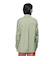 クリフメイヤー（KRIFF MAYER）長袖シャツ カジュアル ヘムラウンド オーバーシャツ 2414429LX:60:SAGE-GREEN グリーン