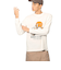 ジャックウルフスキン（JackWolfskin）ウルフプリント ロングスリーブTシャツ A63977-5055