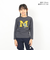 マーモット（Marmot）キッズ 長袖 イニシャルマーヴィンTシャツ TSAKC111-DGRAY 速乾