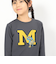 マーモット（Marmot）キッズ 長袖 イニシャルマーヴィンTシャツ TSAKC111-DGRAY 速乾