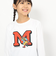 マーモット（Marmot）キッズ 長袖 イニシャルマーヴィンTシャツ TSAKC111-WHITE 速乾