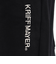クリフメイヤー（KRIFF MAYER）ジュニア パンツ ボトム パンケーキパンツ 2416402K:19:BLACK ブラック 裏起毛 ストレッチ