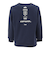 クリフメイヤー（KRIFF MAYER）ジュニア スウェット トレーナー ヤマロゴ ポケクルー 2417862K:79:NAVY ネイビー バックプリント