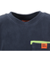 クリフメイヤー（KRIFF MAYER）ジュニア スウェット トレーナー 超のびポケット クルーシャツ 2417206K:79 NAVY ネイビー