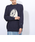 レモンニットセーター 19821917 ネイビー