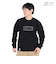 チャムス（CHUMS）スウェット トレーナー チャムス ロゴ クルートップ CH00-1416-K083 ブラック 裏起毛 綿100
