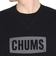 チャムス（CHUMS）スウェット トレーナー チャムス ロゴ クルートップ CH00-1416-K083 ブラック 裏起毛 綿100