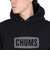 チャムス（CHUMS）スウェット パーカー チャムス ロゴ プルオーバー CH00-1418-K083 ブラック 裏起毛 綿100
