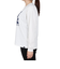 ホールアース（Whole Earth）ロンT プリント長袖Tシャツ hike WE2SDZ35 WHT 速乾