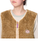 クリフメイヤー（KRIFF MAYER）ボア ベスト ノーカラーシャギーボアベスト 2414412L 20 BEIGE ベージュ レイヤードコーデ