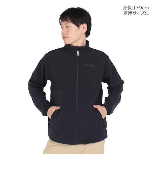ジャックウルフスキン（JackWolfskin）フルジップ フリース ベーシック