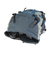 グローヒル（GROWHILL）バックパック リュック 登山 ハイキング ハイカー 18L GTB-BP3002 BLU ブルー 防水レインカバー内蔵 小型バッ…