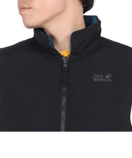 ジャックウルフスキン（JackWolfskin）ランバージャック ダウンベスト