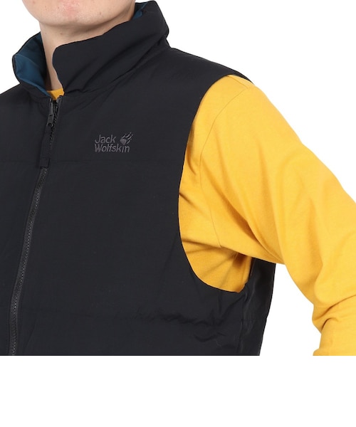 ジャックウルフスキン（JackWolfskin）ランバージャック ダウンベスト