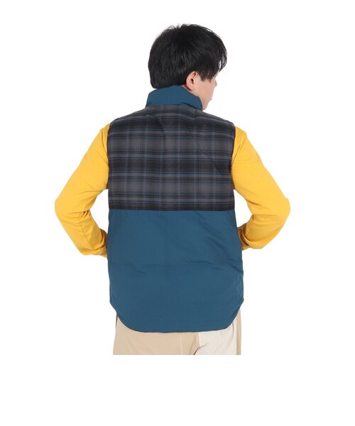 ジャックウルフスキン（JackWolfskin）ランバージャック ダウンベスト