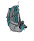 グローヒル（GROWHILL）バックパック リュック 登山 ハイキング デイライト 30L GTB-BP1001 A.GRN グリーン レインカバー内蔵 撥水