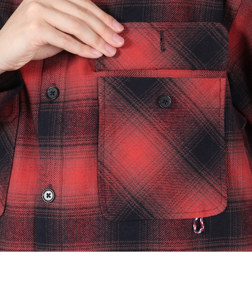コールマン（Coleman）ビエラ チェック CPOジャケット X9460A RED