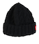 チャムス（CHUMS）ニット帽 ニットキャップ ネパールニットワッチ CH05-1397-K001 ブラック ウール100％ ケーブル編み