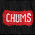 チャムス（CHUMS）ニット帽 ニットキャップ ネパールニットワッチ CH05-1397-K001 ブラック ウール100％ ケーブル編み
