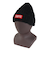 チャムス（CHUMS）ニット帽 ニットキャップ ネパールニットワッチ CH05-1397-K001 ブラック ウール100％ ケーブル編み