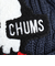 チャムス（CHUMS）ニット帽 ニットキャップ ブービーニットワッチ CH25-1065-N001 ネイビー ケーブル編み ブービーロゴ ちくちくが少ない