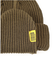 キウ（Kiu）ニット帽 ニットキャップ  2WAY YARN イヤーフラップビーニー K381-906 カーキ 汚れにくい