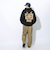 ペンドルトン（PENDLETON）フレンチテリー バックプリント 長袖ジップアップフーディー 19807036 BLK