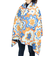 タオル 大判 ヨガ ビーチ アウトドア GROOVY FLOWERS BLUE ORANGE TOWEL 1700010158231