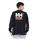 ヘリーハンセン（HELLY HANSEN）長袖Tシャツ スクエア ロゴ HH32521 K