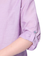 クリフメイヤー（KRIFF MAYER）長袖 Aライン ユルシャツ W2447876X89:PURPLE