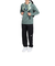 ザ・ノース・フェイス（THE NORTH FACE）ロングスリーブ スモールスクエアロゴ 長袖Tシャツ NTJ32357 DG