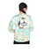 チャムス（CHUMS）長袖Tシャツ ロンT ブービーロゴTシャツ CH11-2275-Z358 オレンジ×グリーン バックプリント 綿100