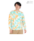 チャムス（CHUMS）長袖Tシャツ ロンT ブービーロゴTシャツ CH01-2275-Z358 オレンジ×グリーン バックプリント 綿100
