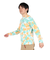 チャムス（CHUMS）長袖Tシャツ ロンT ブービーロゴTシャツ CH01-2275-Z358 オレンジ×グリーン バックプリント 綿100