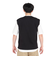 チャムス（CHUMS）半袖Tシャツ + ベスト キーストーン レイヤードTシャツ CH00-1493-K001 ブラック 重ね着 セット